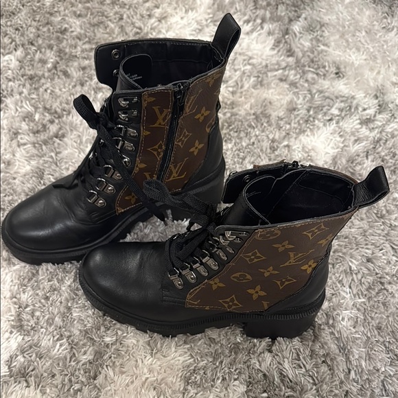 Custom Louis Vuitton Combat Boots - Picture 6 of 11